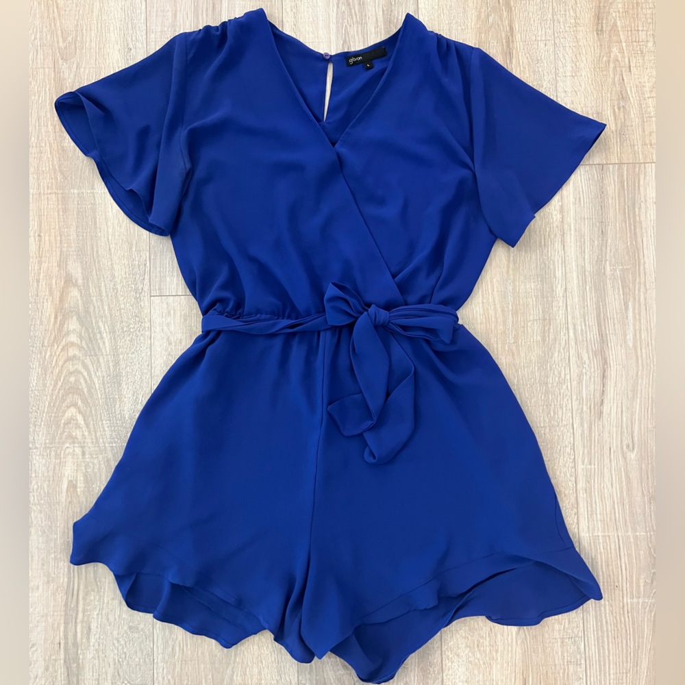 Gibson Blue Romper
